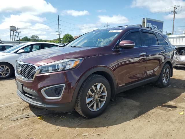 KIA SORENTO LX 2017 5xypgda55hg233468