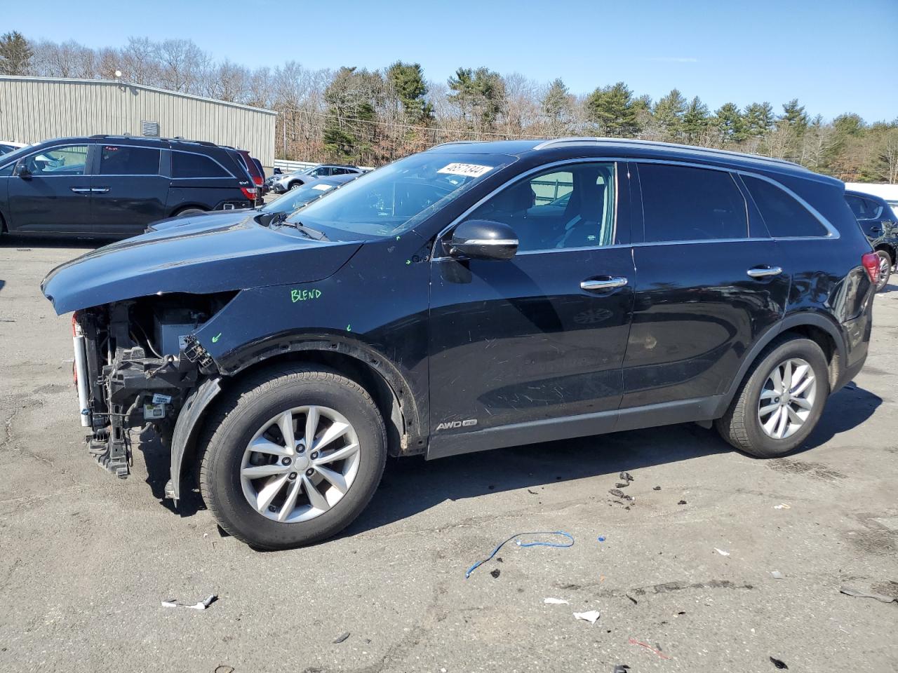 KIA SORENTO 2017 5xypgda55hg313854