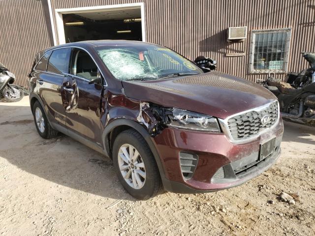 KIA SORENTO LX 2019 5xypgda55kg488578