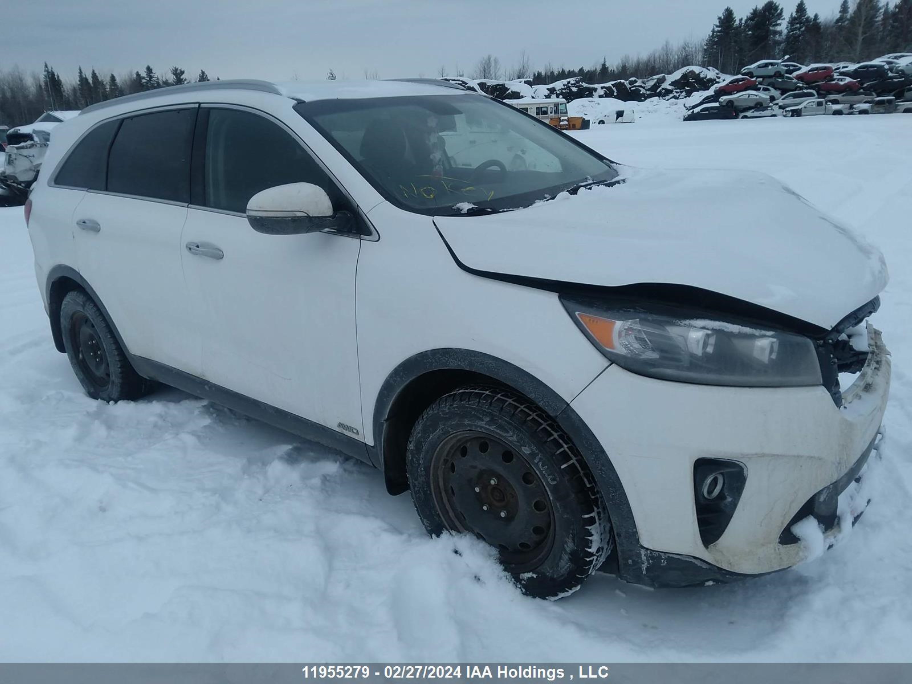 KIA SORENTO 2019 5xypgda56kg601714