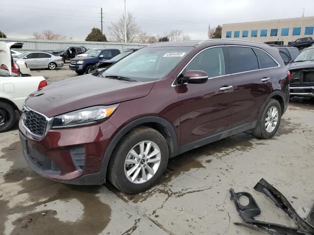 KIA SORENTO LX 2019 5xypgda57kg437454