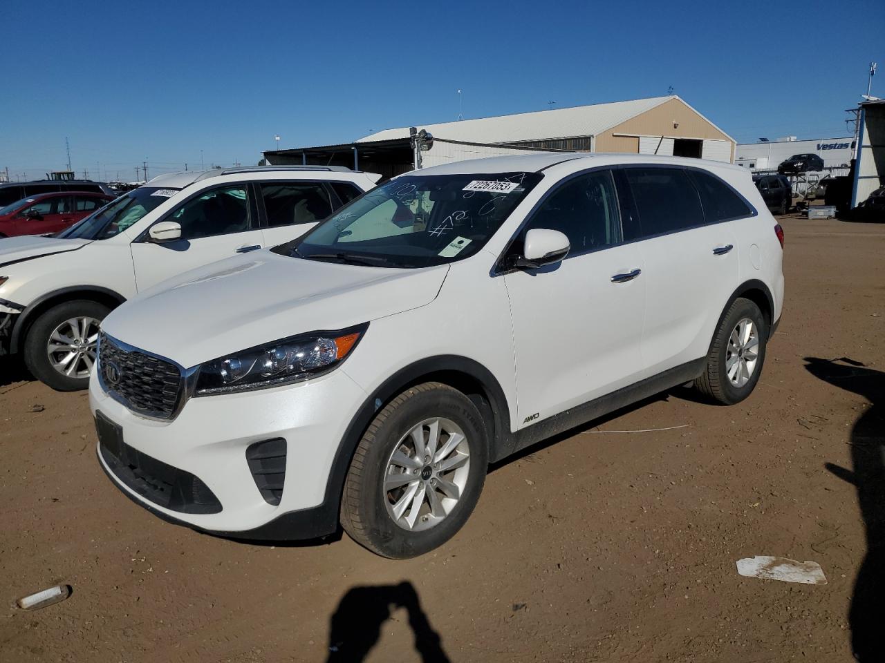 KIA SORENTO 2019 5xypgda57kg518292