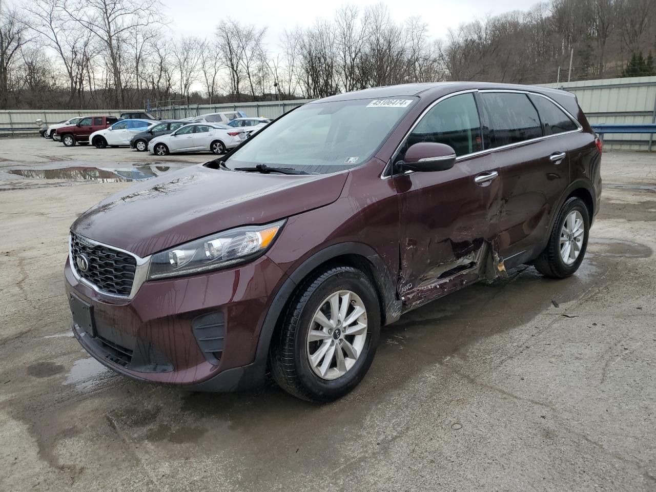 KIA SORENTO 2019 5xypgda57kg572028