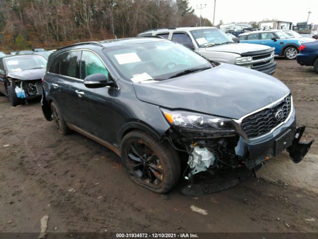 KIA SORENTO 2019 5xypgda58kg605201