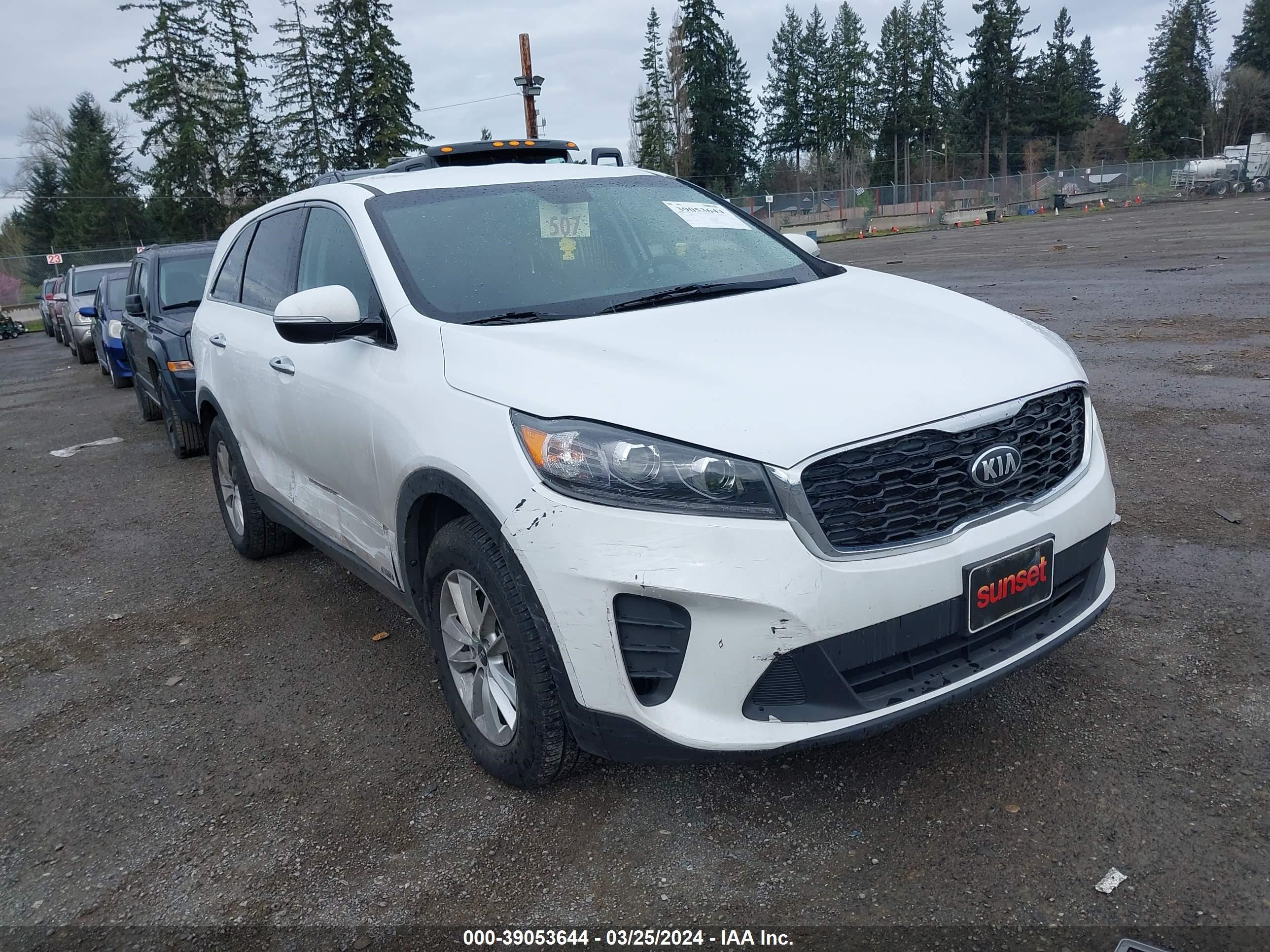 KIA SORENTO 2019 5xypgda59kg459620