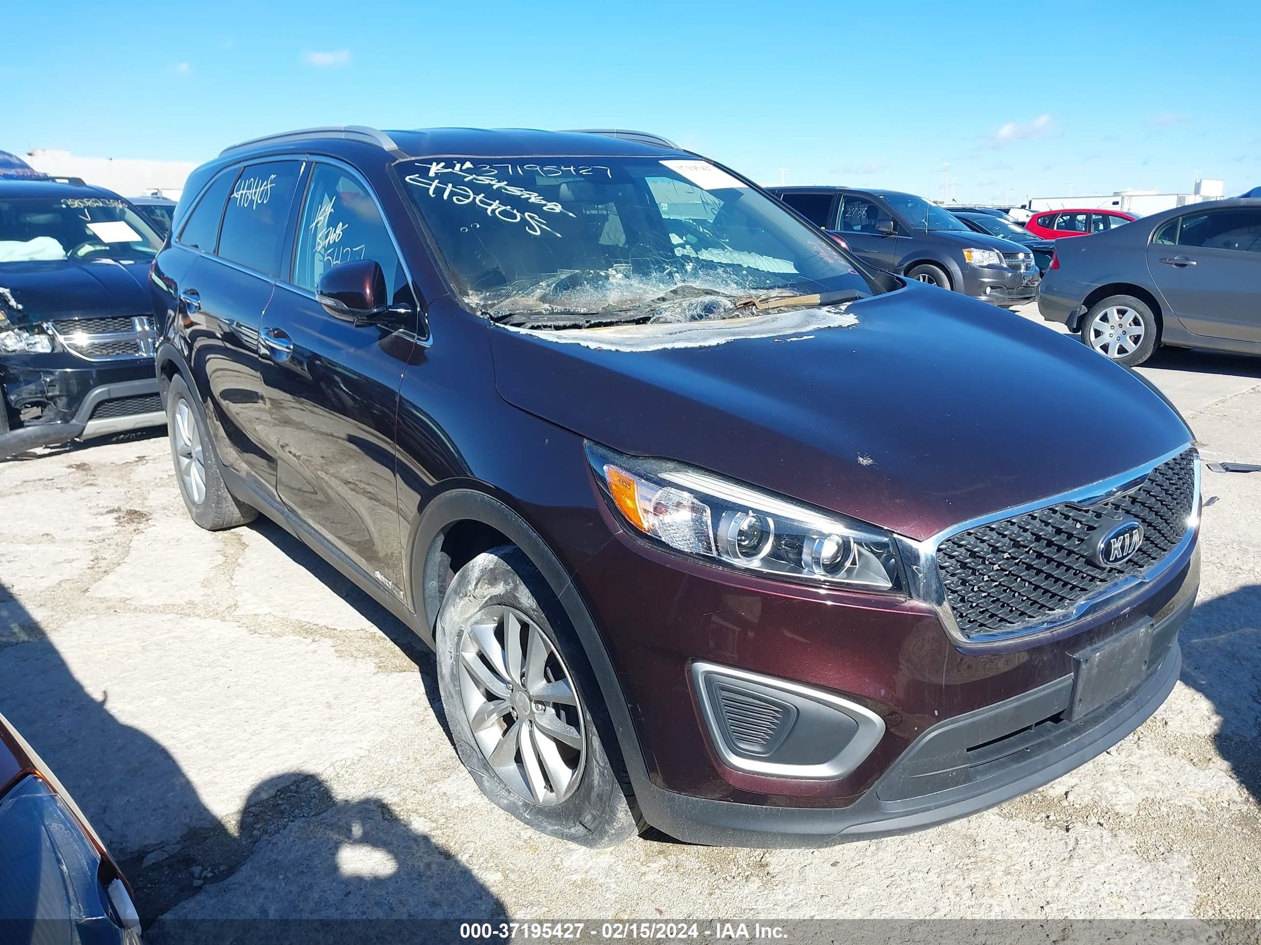 KIA SORENTO 2016 5xypgda5xgg059556