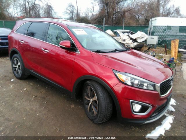 KIA SORENTO 2017 5xyph4a17hg276025