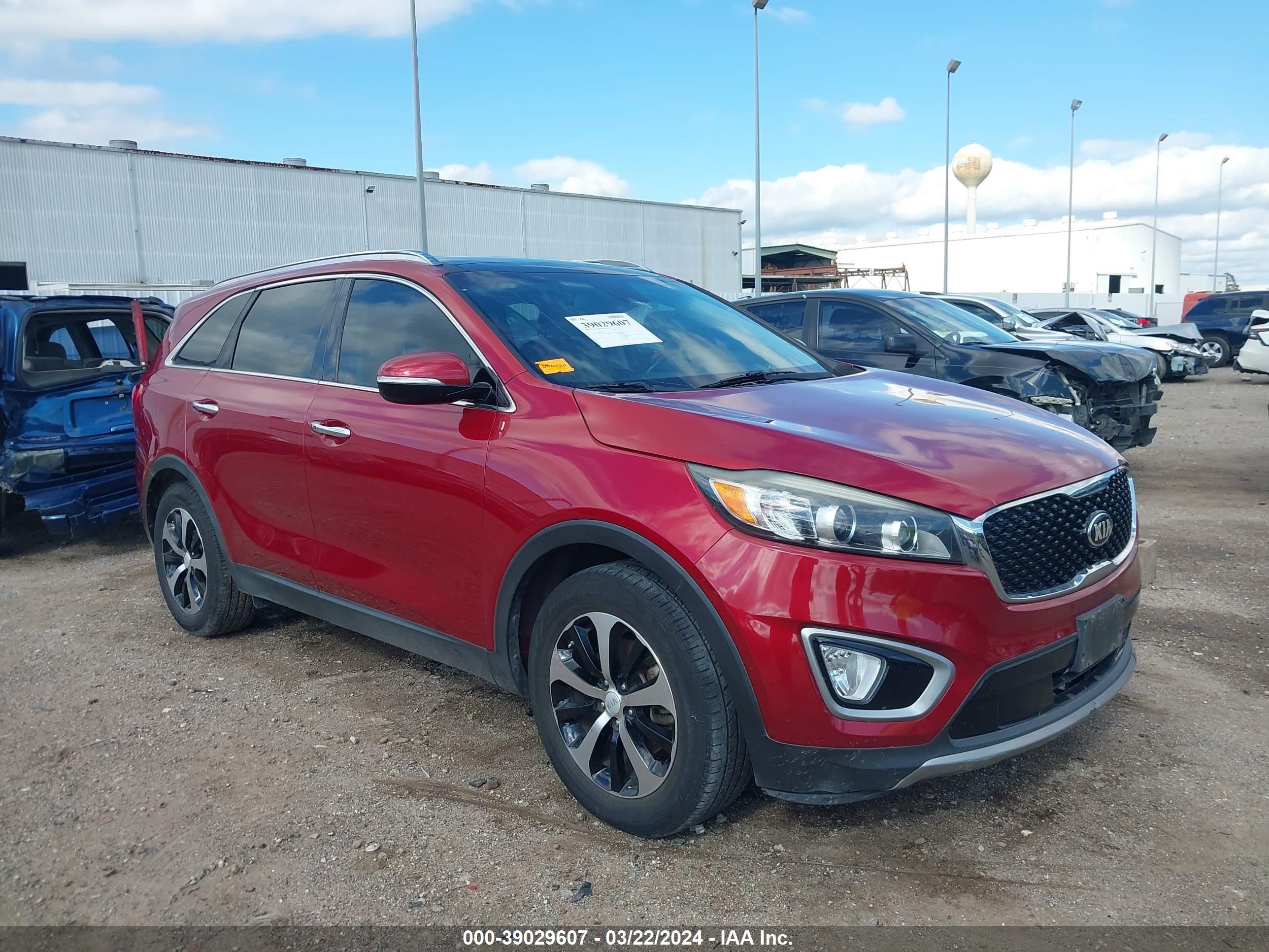 KIA SORENTO 2017 5xyph4a51hg309085