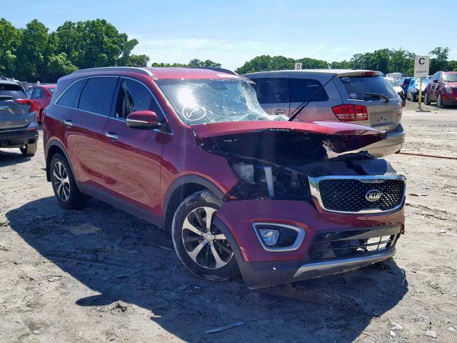 KIA SORENTO EX 2017 5xyph4a56hg235498