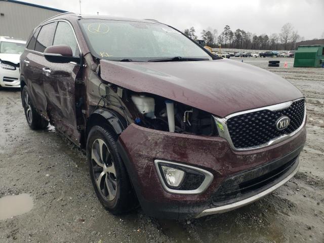 KIA SORENTO EX 2017 5xyph4a58hg277509