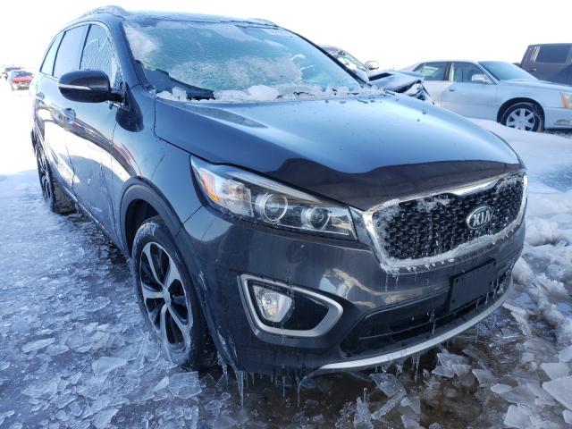 KIA SORENTO EX 2017 5xyph4a58hg277624