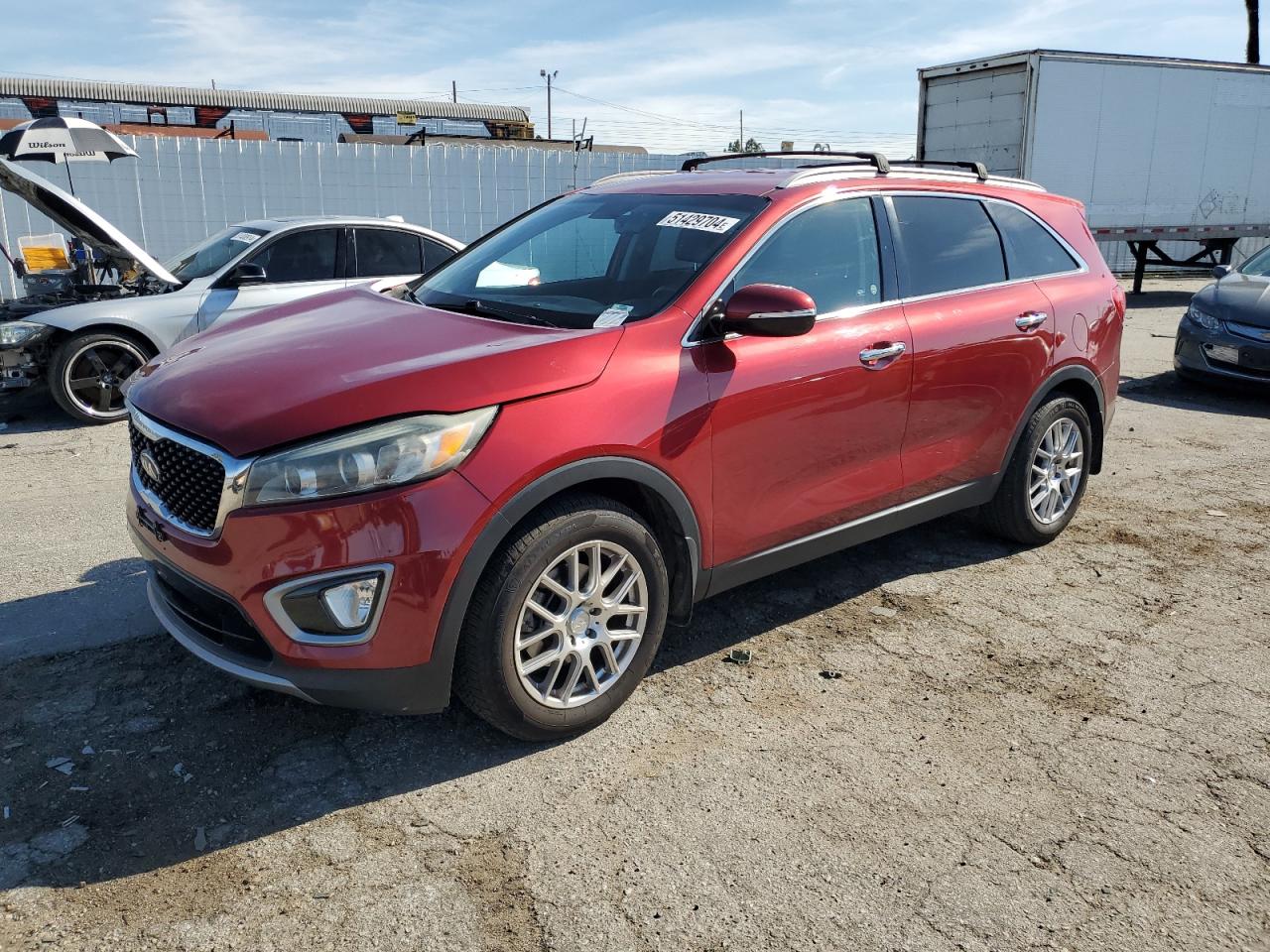 KIA SORENTO 2017 5xyph4a59hg292150