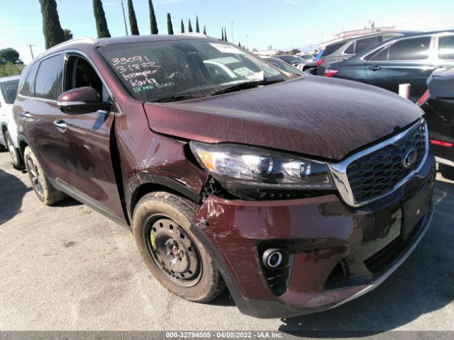 KIA SORENTO 2019 5xyph4a59kg515097