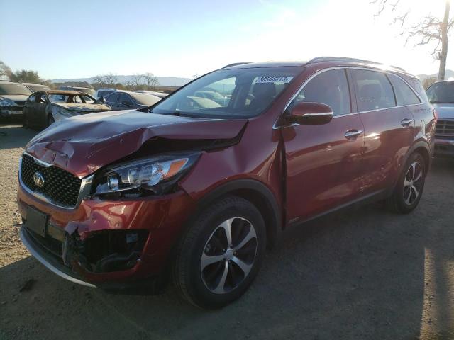 KIA SORENTO EX 2016 5xyphda12gg032068