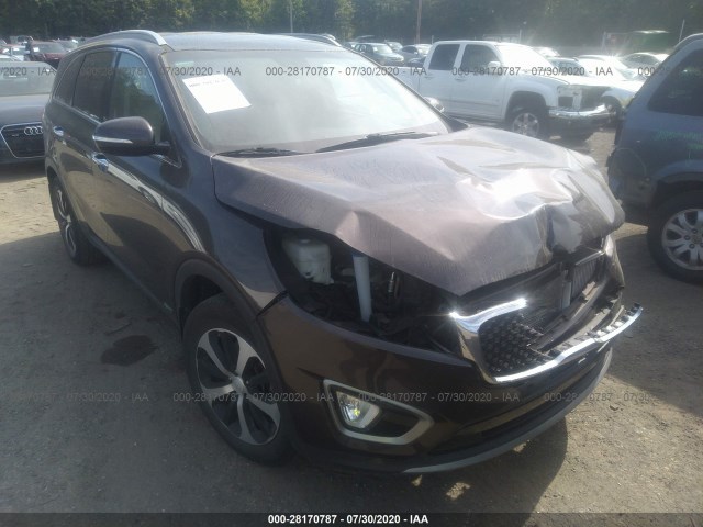 KIA SORENTO 2016 5xyphda12gg043913