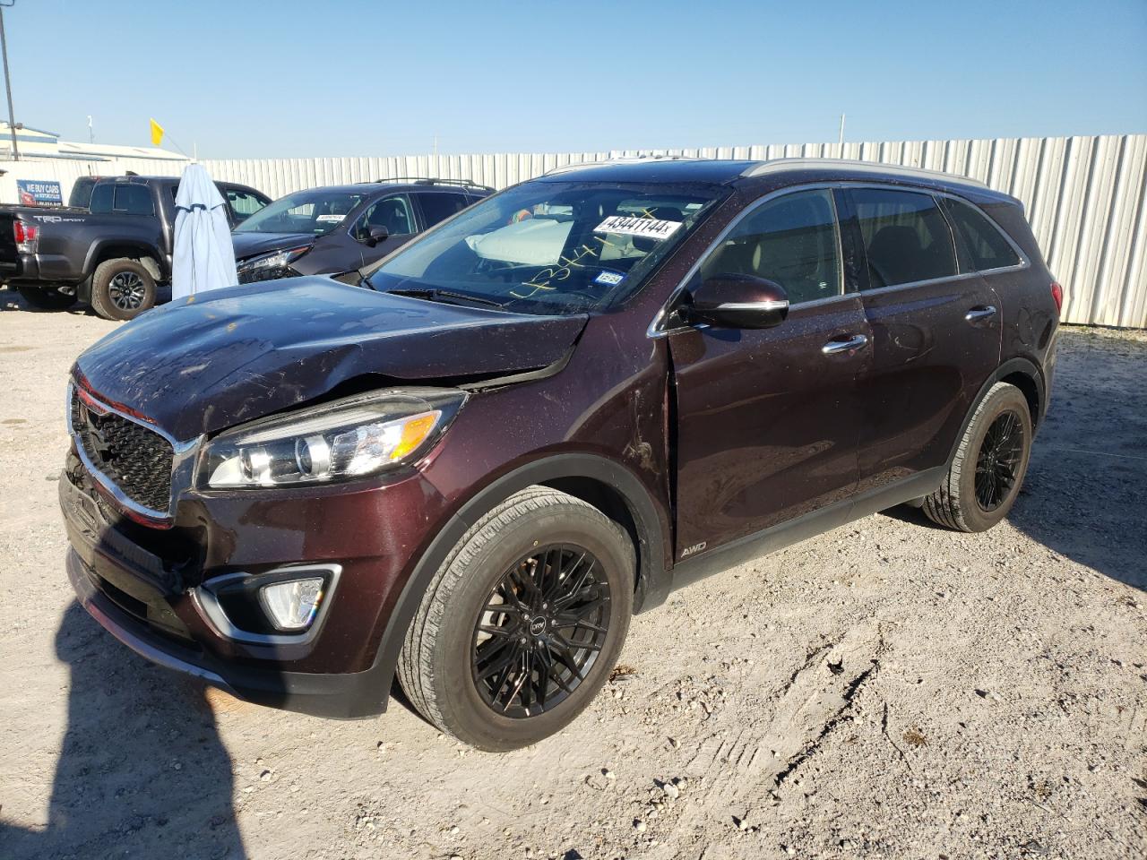 KIA SORENTO 2016 5xyphda14gg009505