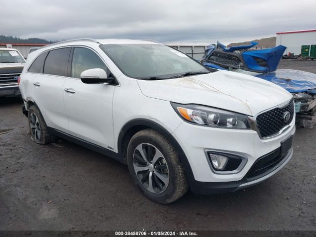 KIA SORENTO 2016 5xyphda15gg017547