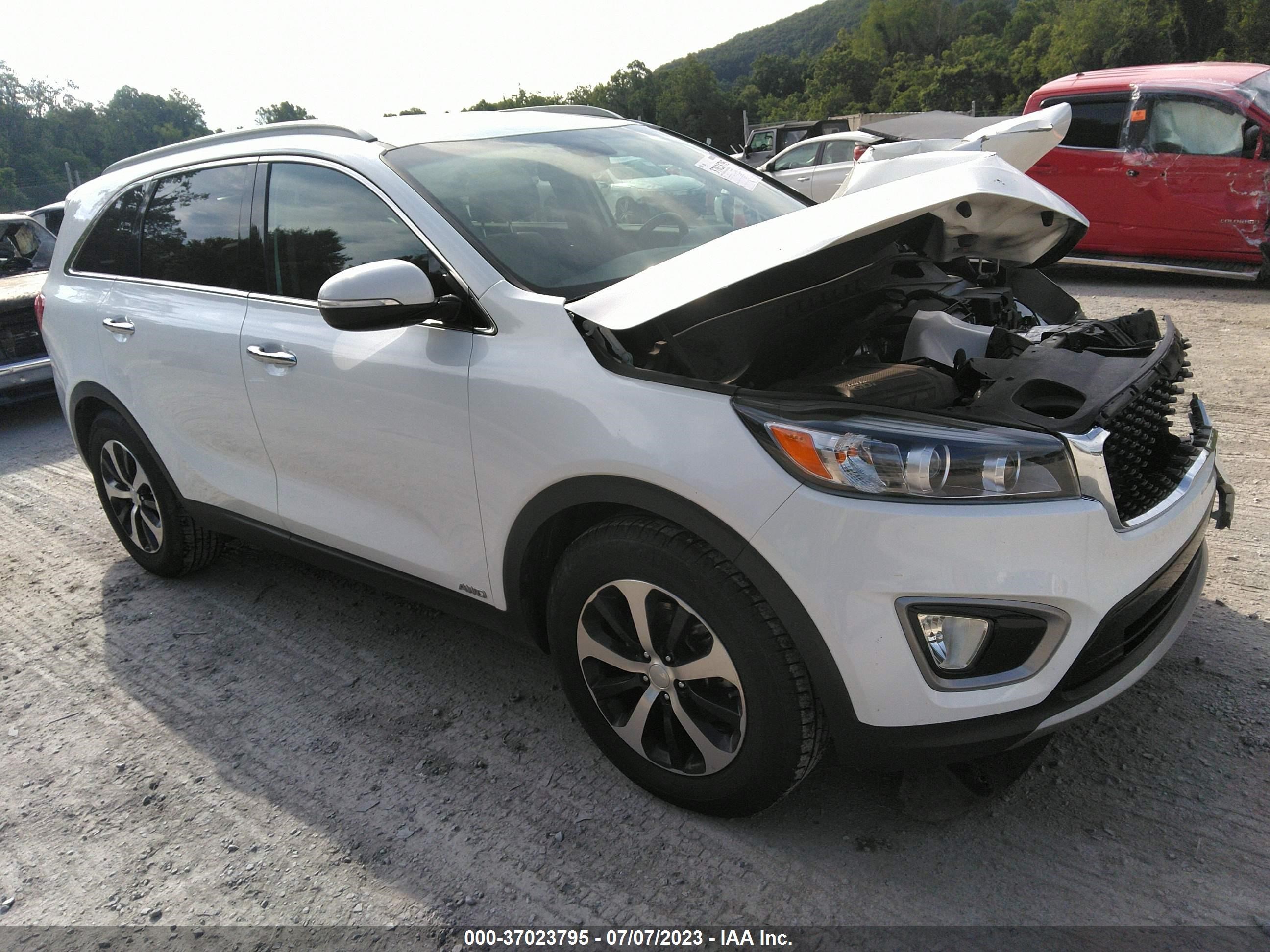 KIA SORENTO 2016 5xyphda16gg022756