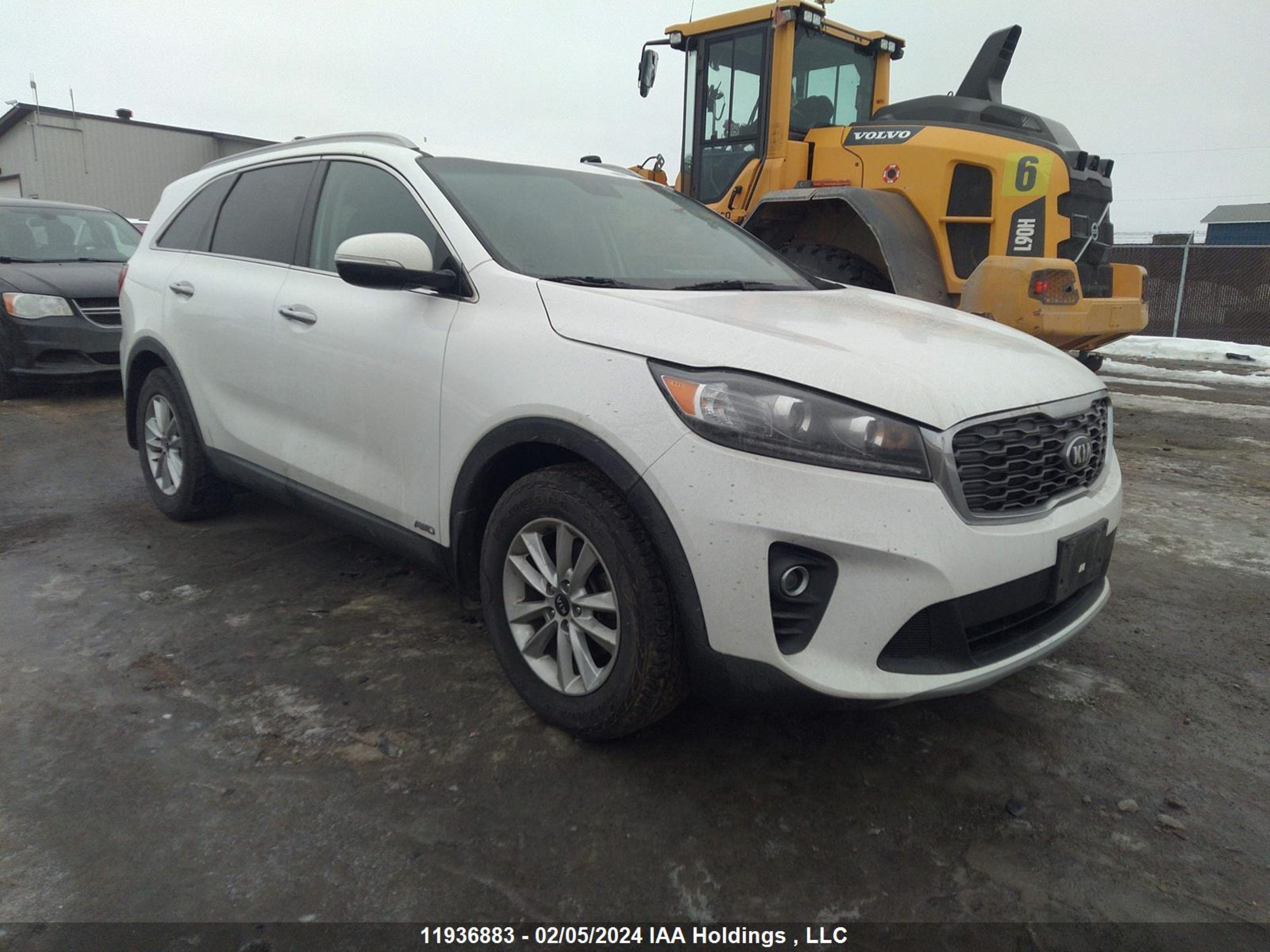 KIA SORENTO 2019 5xyphda37kg594283