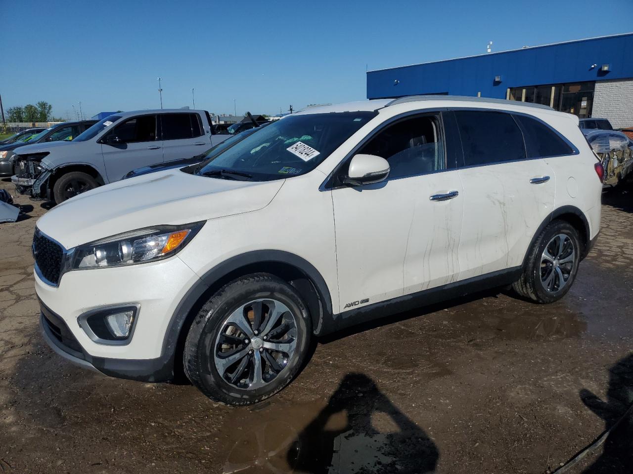 KIA SORENTO 2016 5xyphda50gg007902