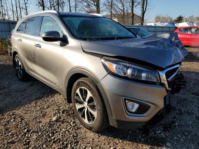 KIA SORENTO EX 2016 5xyphda50gg119583