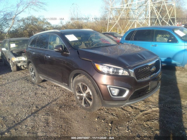 KIA SORENTO 2016 5xyphda50gg170890