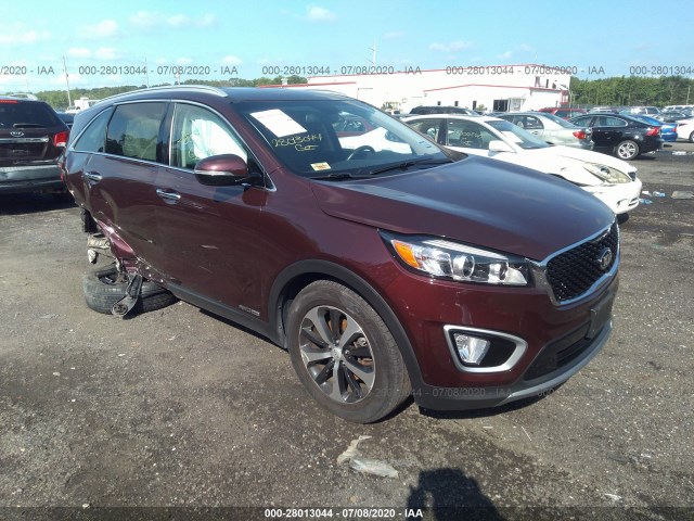 KIA SORENTO 2017 5xyphda50hg249266