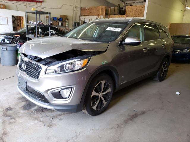 KIA SORENTO EX 2016 5xyphda51gg107488