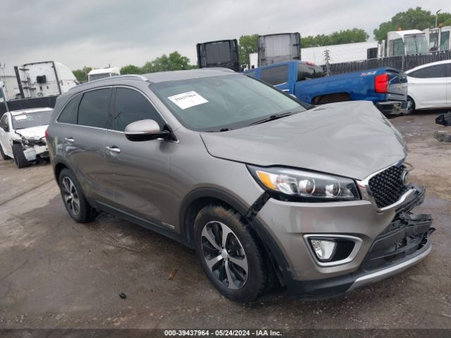 KIA SORENTO 2017 5xyphda51hg228040