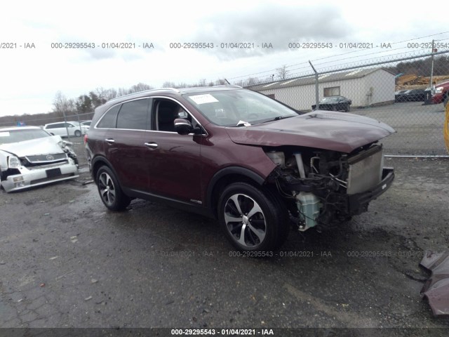 KIA SORENTO 2017 5xyphda51hg235537