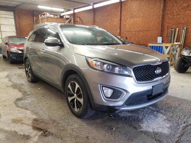 KIA SORENTO EX 2017 5xyphda51hg318739