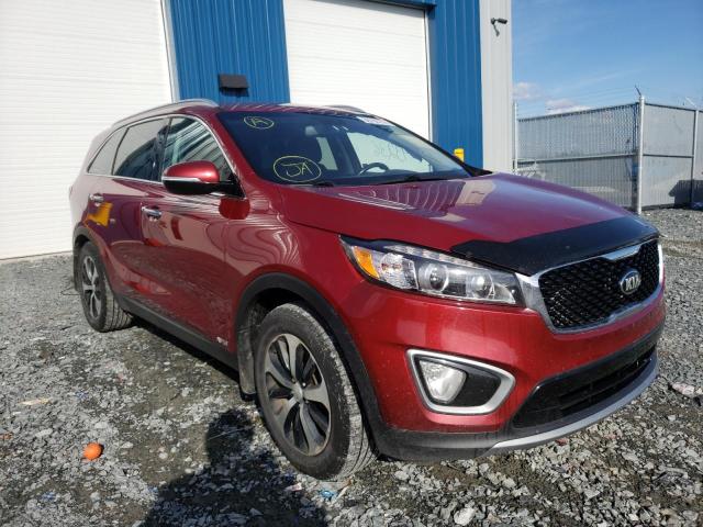 KIA SORENTO EX 2016 5xyphda52gg063162