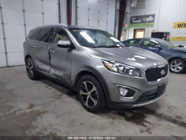 KIA SORENTO 2016 5xyphda52gg087400