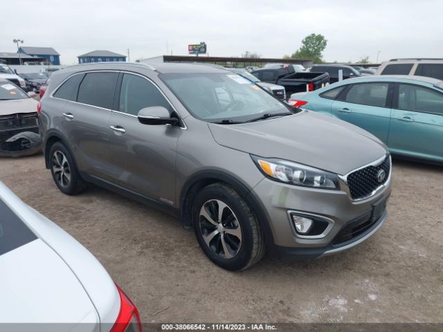 KIA SORENTO 2016 5xyphda52gg097599