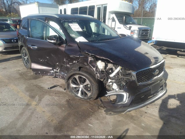 KIA SORENTO 2017 5xyphda52hg232503