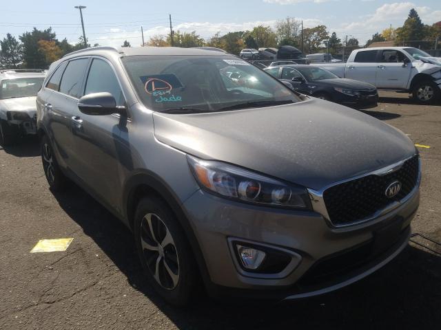 KIA SORENTO EX 2017 5xyphda52hg320421