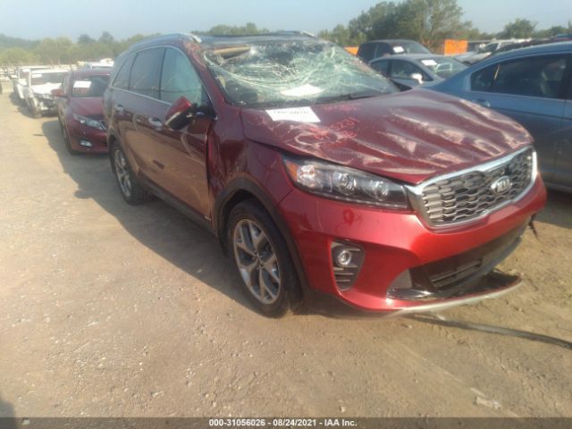 KIA SORENTO 2019 5xyphda52kg598582