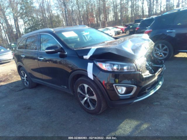 KIA SORENTO 2016 5xyphda53gg078690