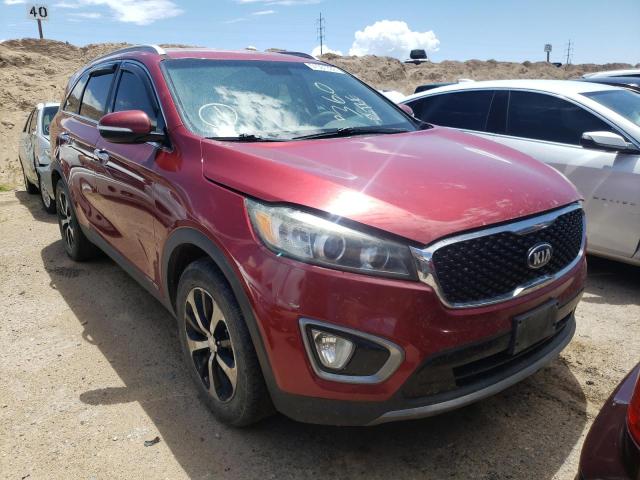 KIA SORENTO EX 2016 5xyphda53gg103412