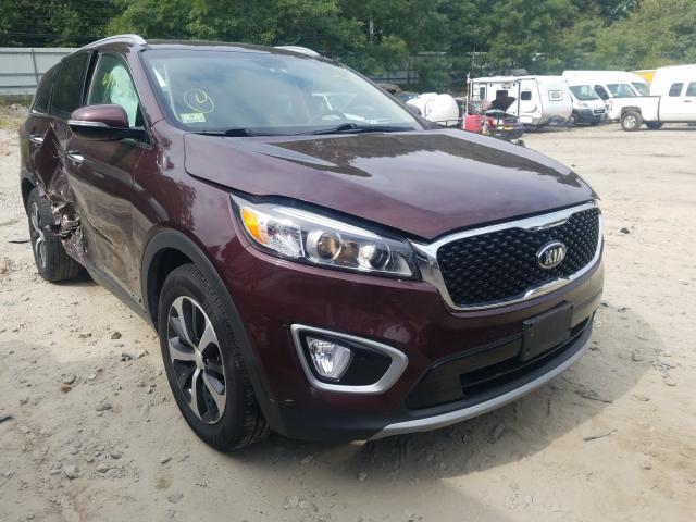 KIA SORENTO EX 2017 5xyphda53hg317785