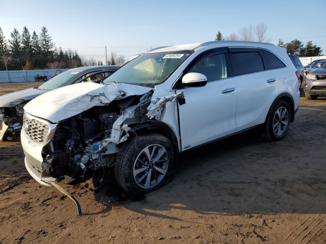 KIA SORENTO 2019 5xyphda53kg442549