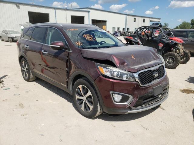 KIA SORENTO EX 2016 5xyphda54gg171606