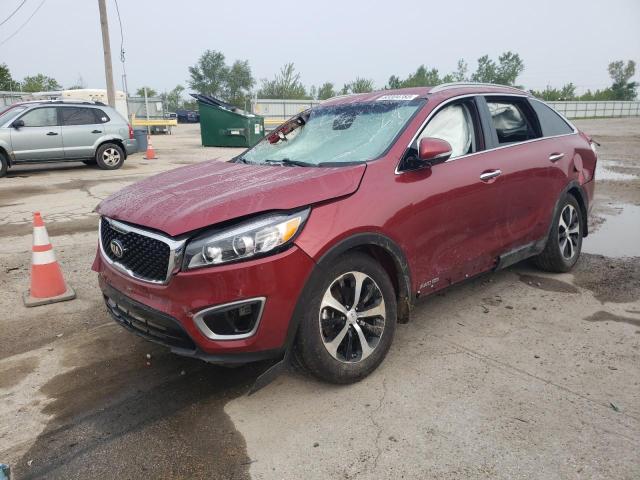 KIA SORENTO EX 2016 5xyphda54gg172755