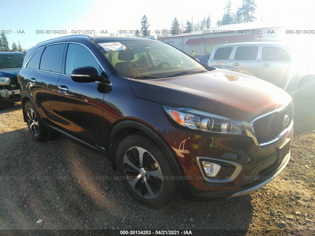 KIA SORENTO 2016 5xyphda54gg178412