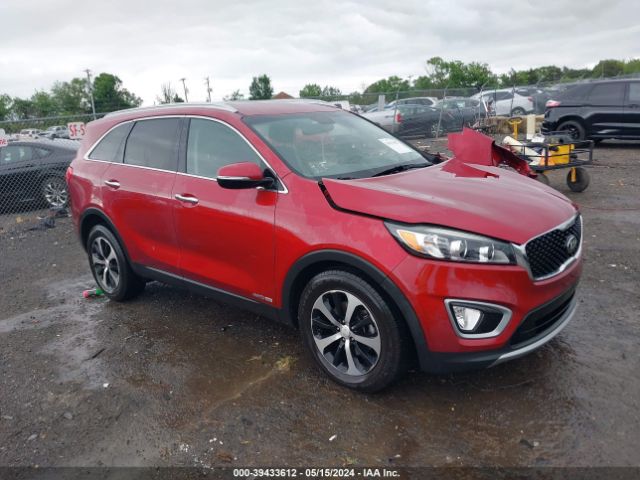 KIA SORENTO 2017 5xyphda54hg244507