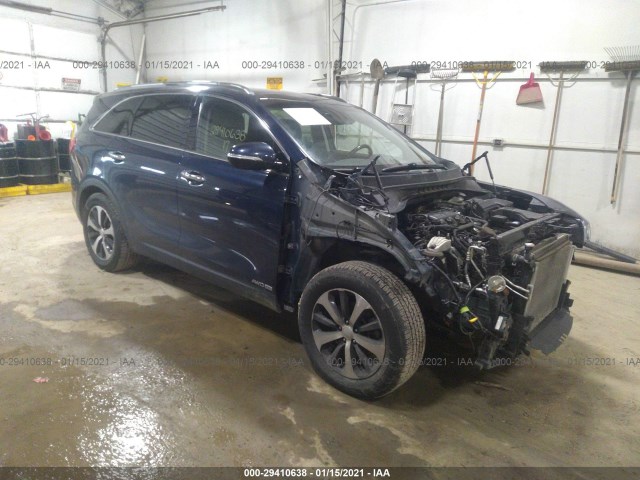 KIA SORENTO 2017 5xyphda55hg224685