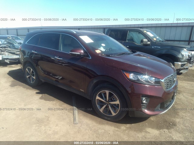 KIA SORENTO 2019 5xyphda55kg454914