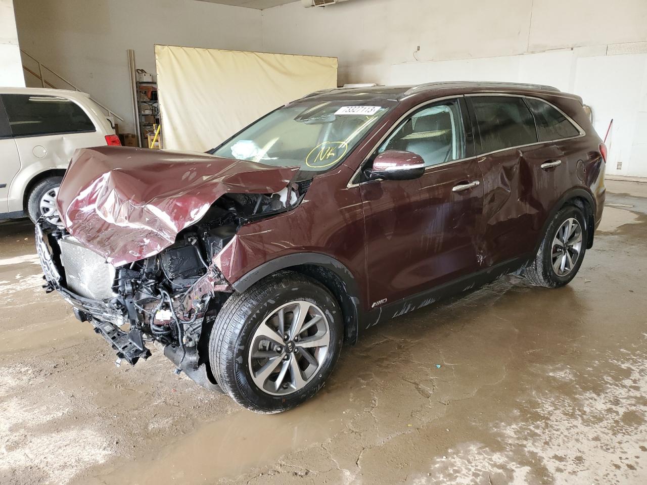 KIA SORENTO 2019 5xyphda55kg466884