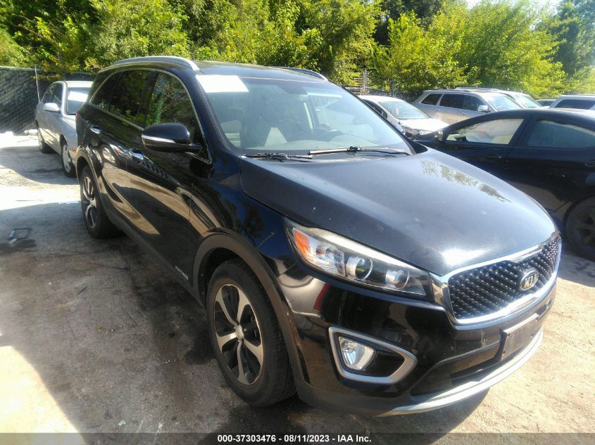 KIA SORENTO 2016 5xyphda56gg124657