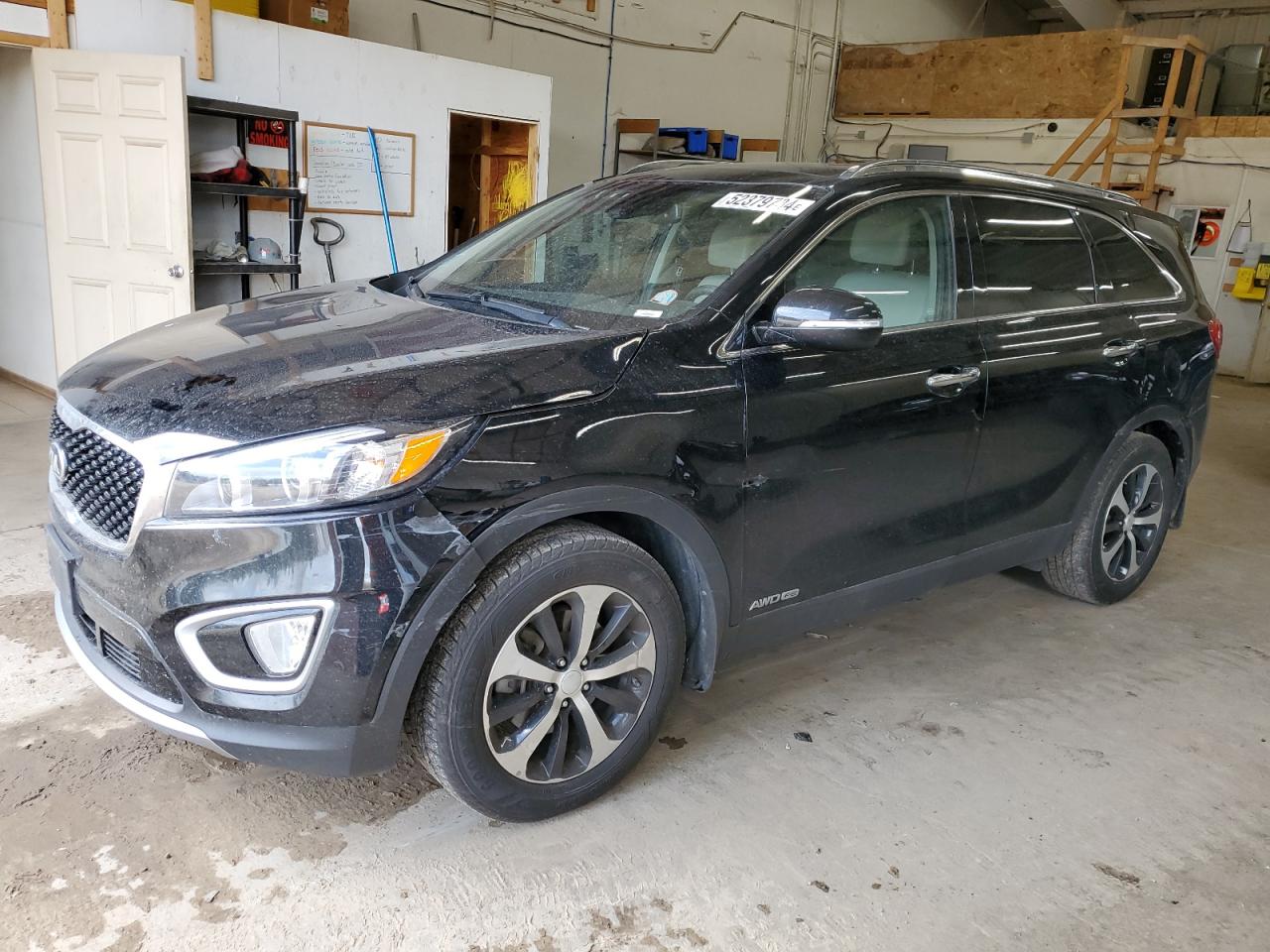 KIA SORENTO 2017 5xyphda56hg229135